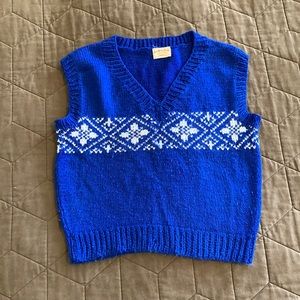 Vintage Handmade sweater vest